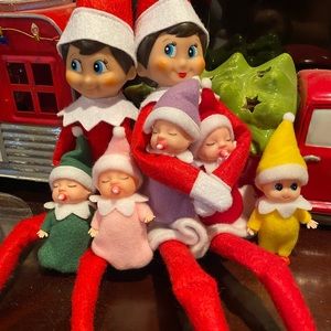 Baby sleeping elves these are 2/$45 any two